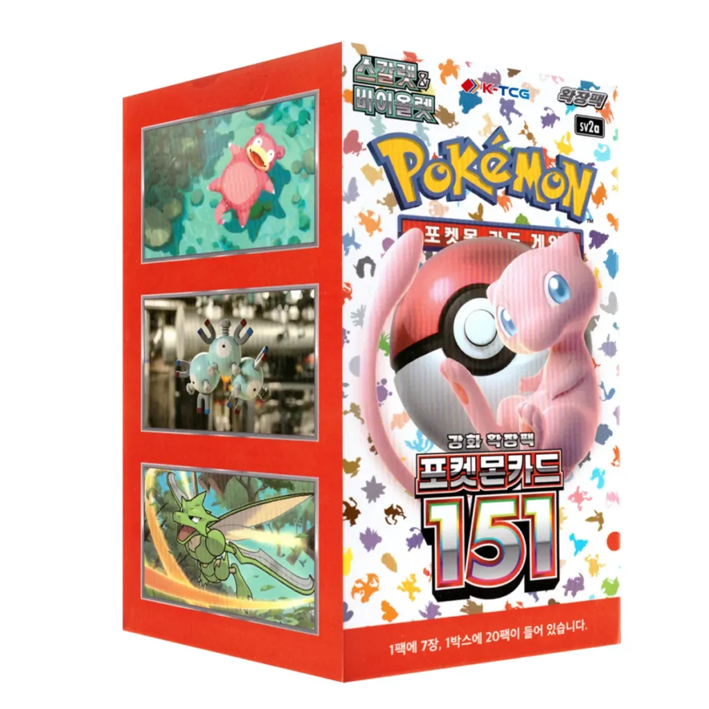 Pokemon Card 151 Koreański Booster Box KOREA [sv2a]