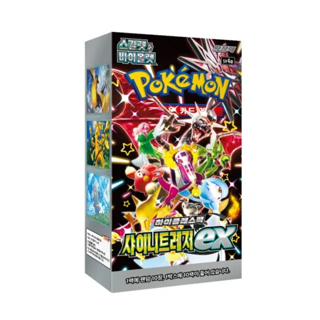 Pokemon Shiny Treasure Ex Koreański Booster Box KOREA [sv4a]