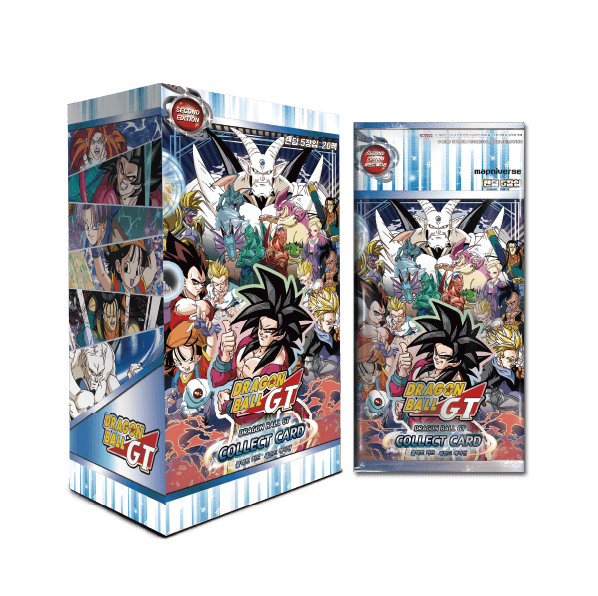 Karty kolekcjonerskie Dragon Ball GT Collect Card KOREA Booster Box Koreański
