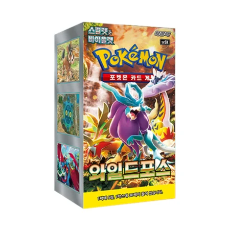 Pokemon Wild Force KOREA Booster Box Koreański [sv5k]
