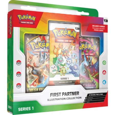Pokemon TCG First Partner - Illustration Collection - Series 1