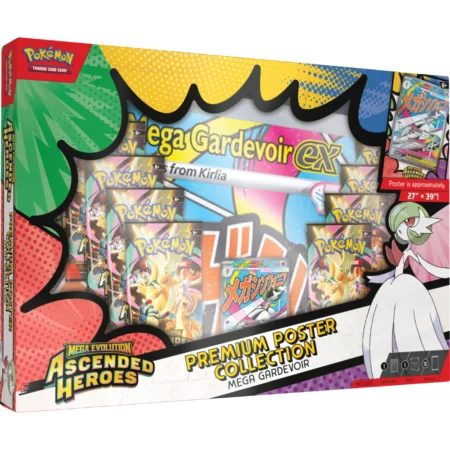 Pokemon TCG Mega Evolution Ascended Heroes - Premium Poster Collection Gardevoir