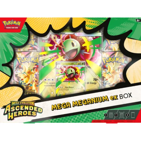 Pokemon TCG Mega Evolution Ascended Heroes - Meganium ex Box