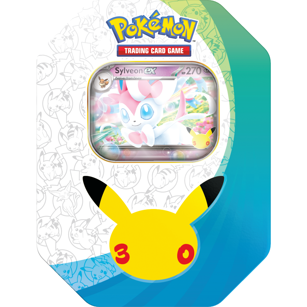 Pokemon TCG - 30th Celebration - Tin - Sylveon ex