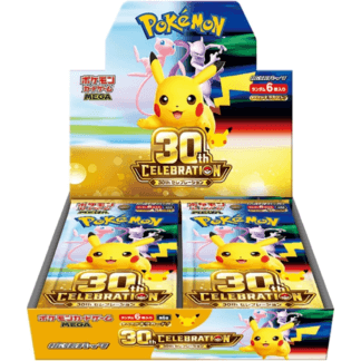 Pokemon 30th Celebration JAPAN Booster Box Japoński [M6a]