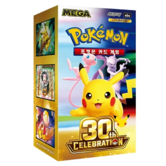 Pokemon 30th Celebration KOREA Booster Box Koreański [M6a]
